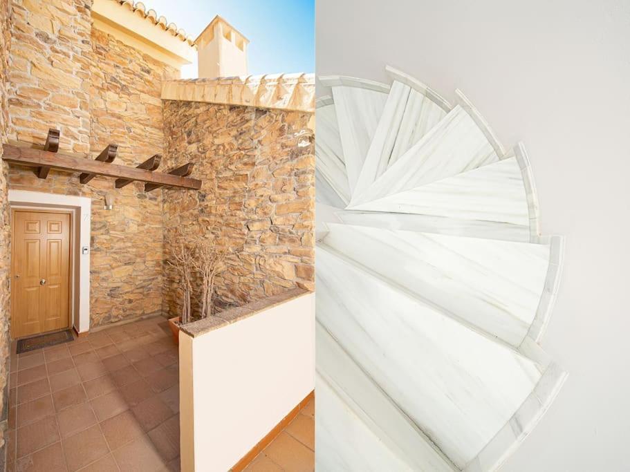 Sunny House With Great Sea Views, 3 Terraces, Private Heated Pool And Sauna La Herradura  Bagian luar foto